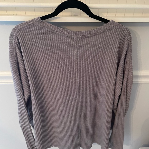 Urban Outfitters Out From Under grey sweater - Picture 2 of 5